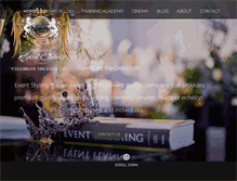 Tablet Screenshot of eventstyling.co.za